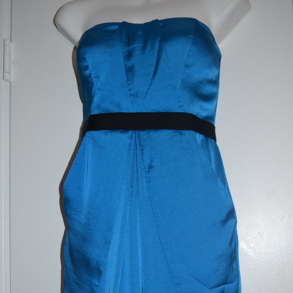 Vince Camuto size 2 blue tube top dress